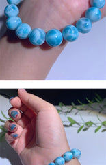 10mm Handmade Ocean Wave Stone Bracelet