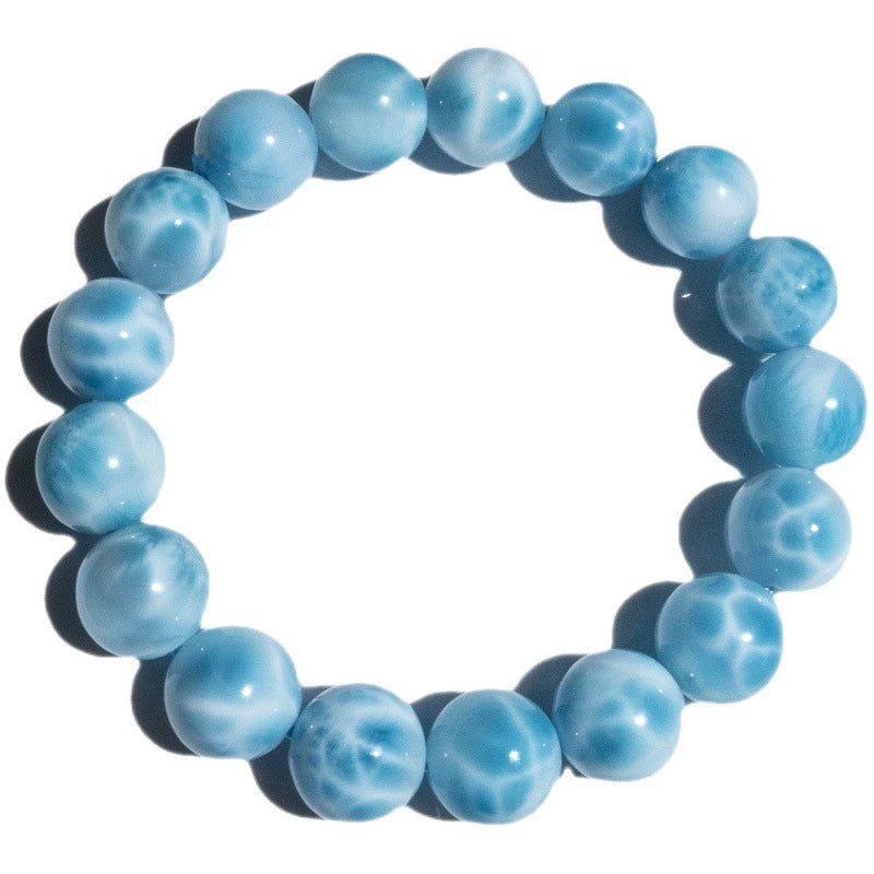 10mm Handmade Ocean Wave Stone Bracelet