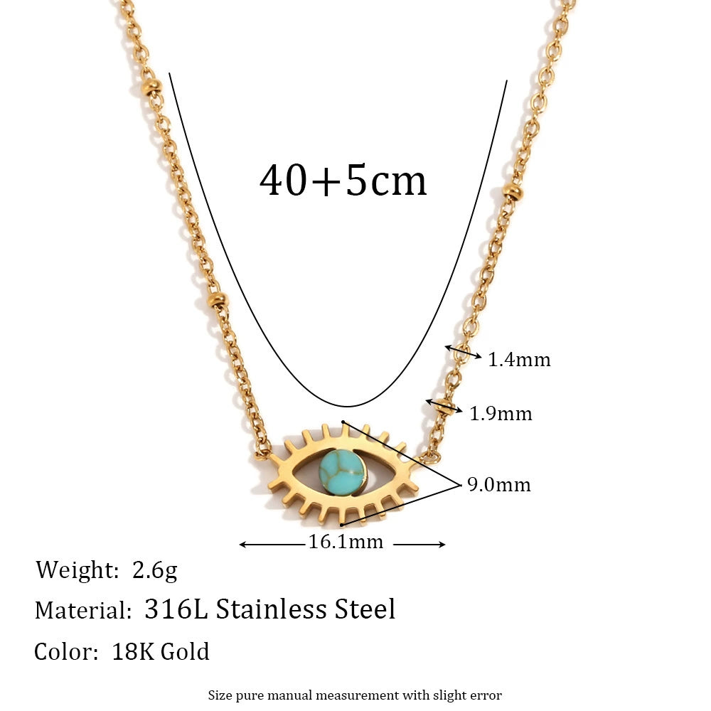 Mystic Eye Shell Necklace