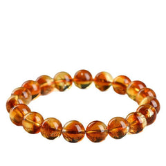 Natural Citrine Beaded Bracelet