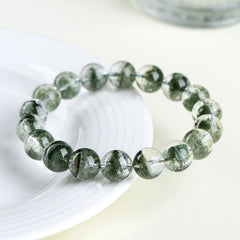 Natural Green Phantom Bracelet