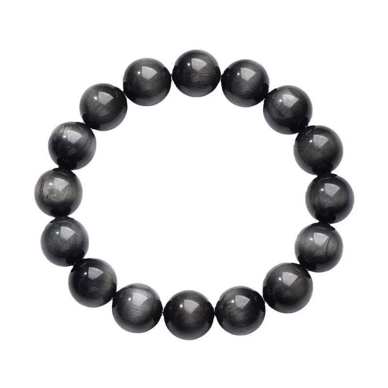 Natural Sphalerite Beaded Bracelet