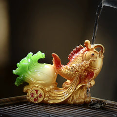 Water-Activated Wealth and Prosperity Lucky Feng Shui Tea Pet